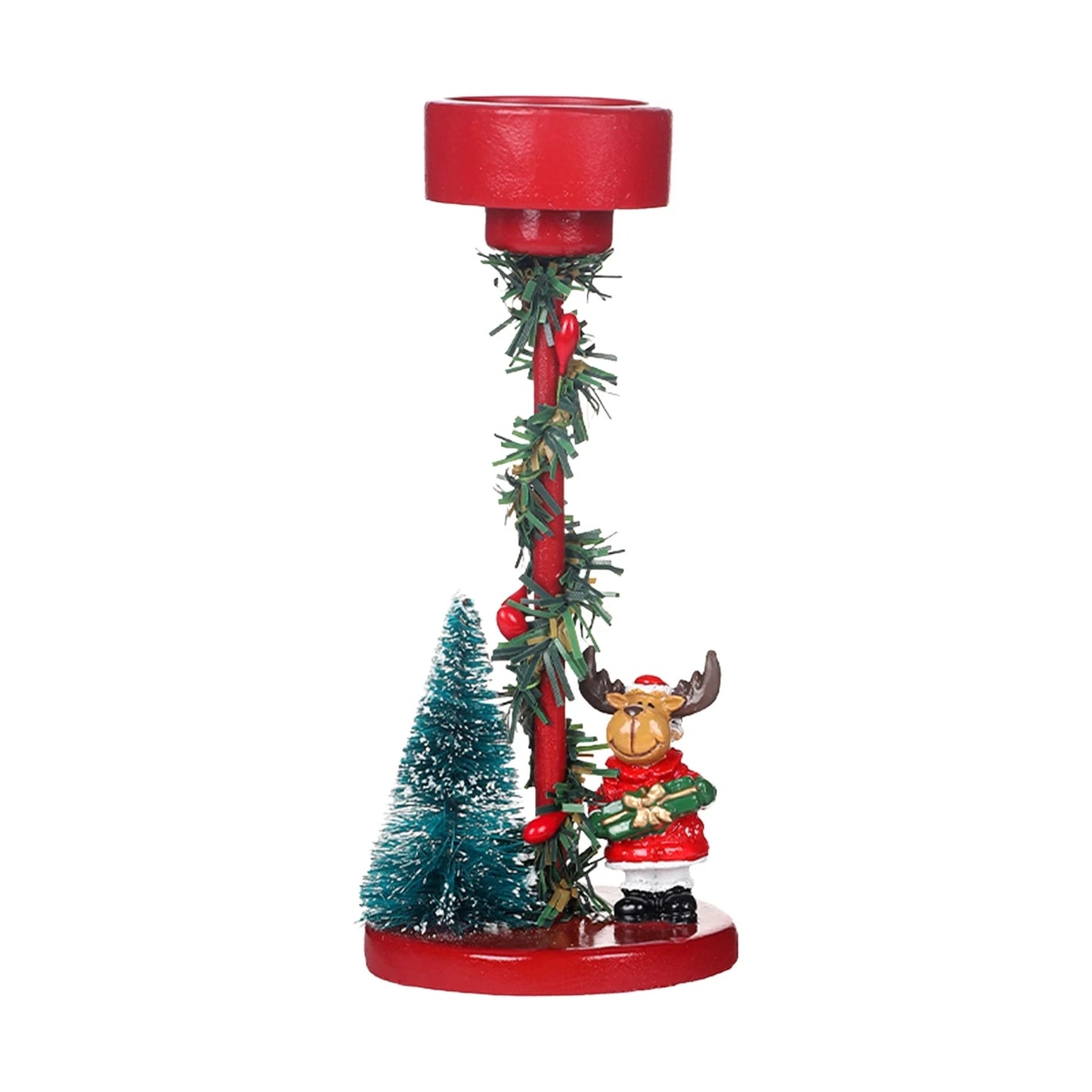 Weihnachtsbaum Kerzenständer Anti Rutsch Cartoon Teelichthalter Deko