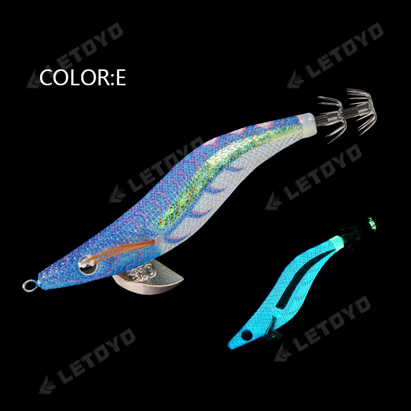 Künstlicher Tintenfischköder mit Webfuß für vielseitiges Angeln