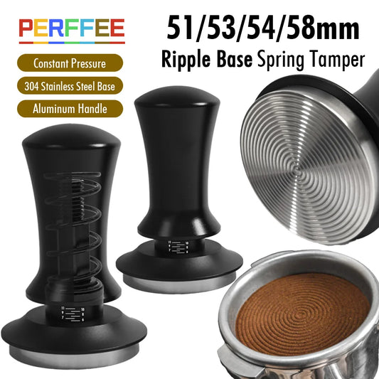 Federbelasteter Kaffee Tamper mit konstantem Druck für Espresso