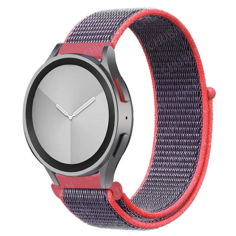 Atmungsaktives Nylon-Schlaufenband 20/22mm – Verstellbar, leicht - sportlich