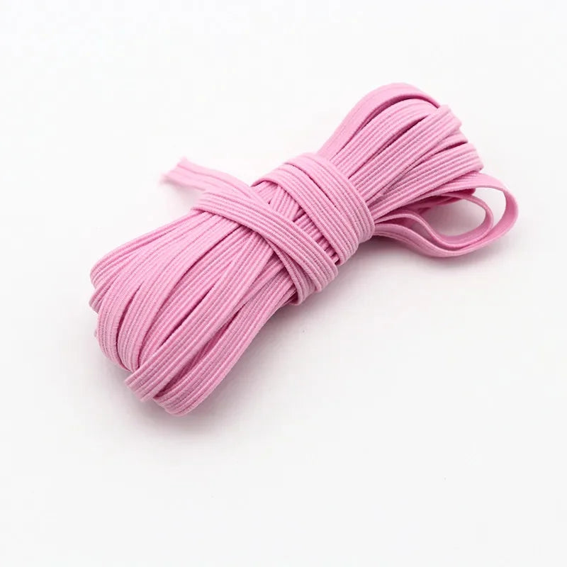 Vielseitiges elastisches Gummiband 6mm für Nähen und Haushalt