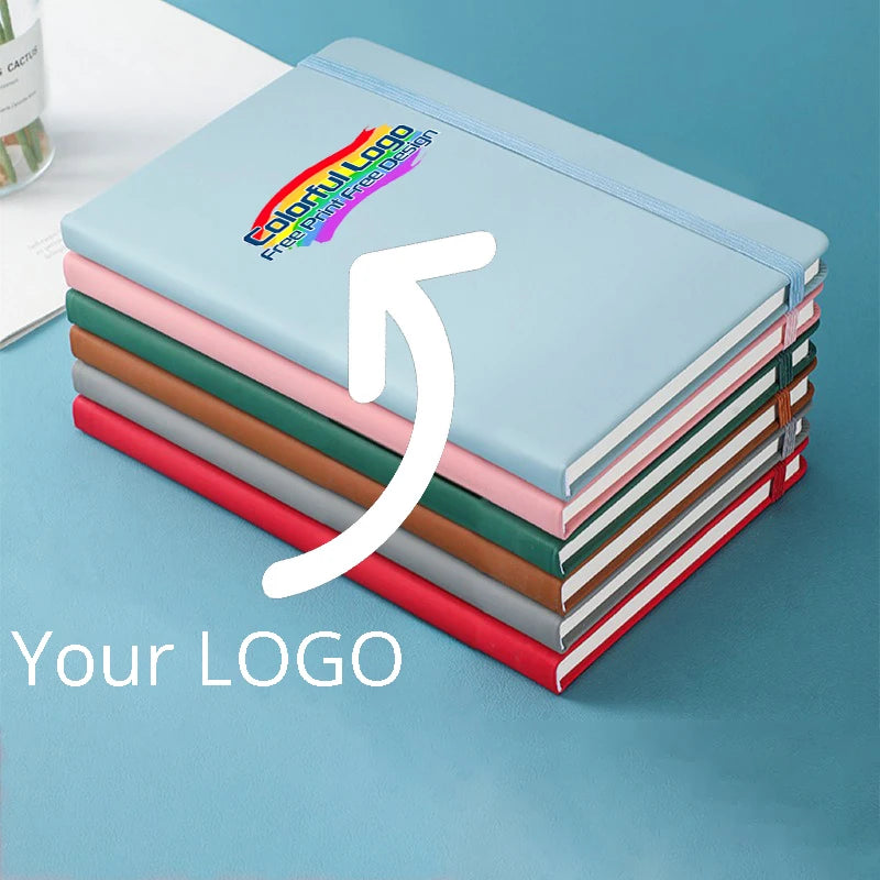 Notizbuch A5/A6 PU-Leder mit individuellem Logo – Tagebuch & Journal-Yabubest - Home & More