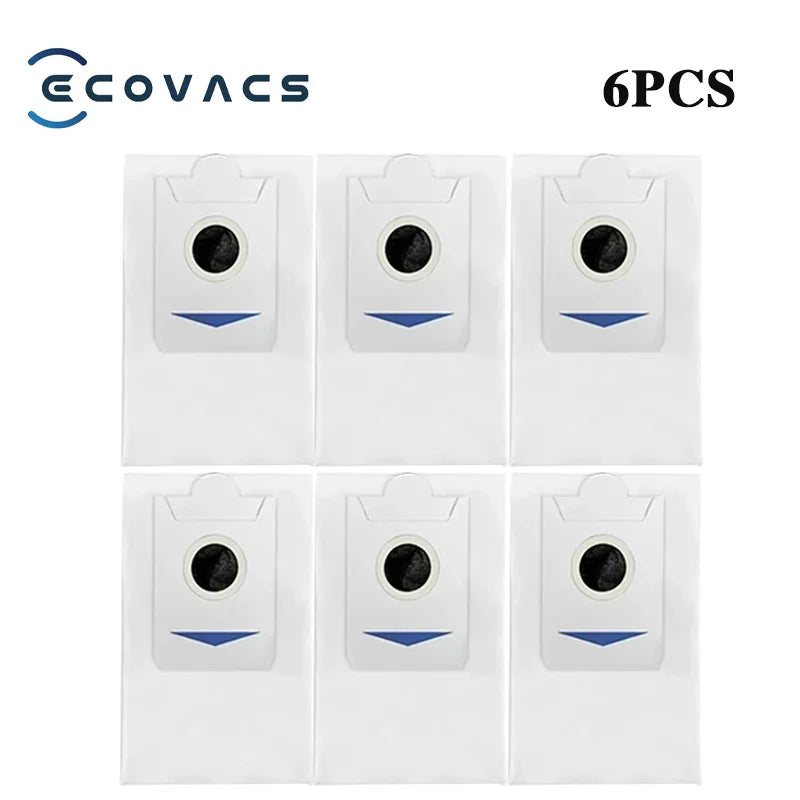 ECOVACS X5 OMNI Ersatzteile Set: Staubbeutel, Bürsten, Filter, Mopp
