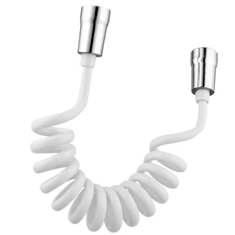 Multifunktionales Hand-Bidet mit flexiblem 1,5m Feder-Schlauch – hygienisch - ergonomisch