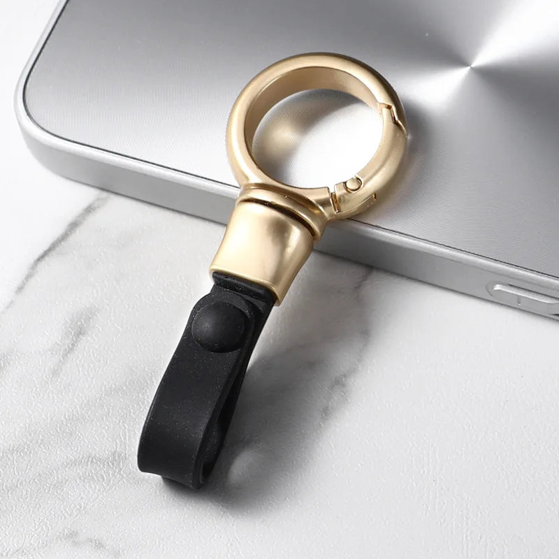 Luxus Schlüsselanhänger Unisex Auto Metall O-förmige Schnalle Wassertropfen