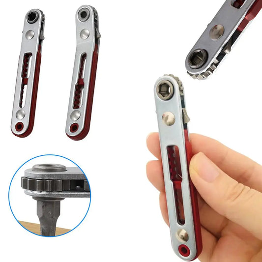 Multifunktionaler Mini-Ratschenschraubendreher 103 mm – Ergonomisch - Präzise