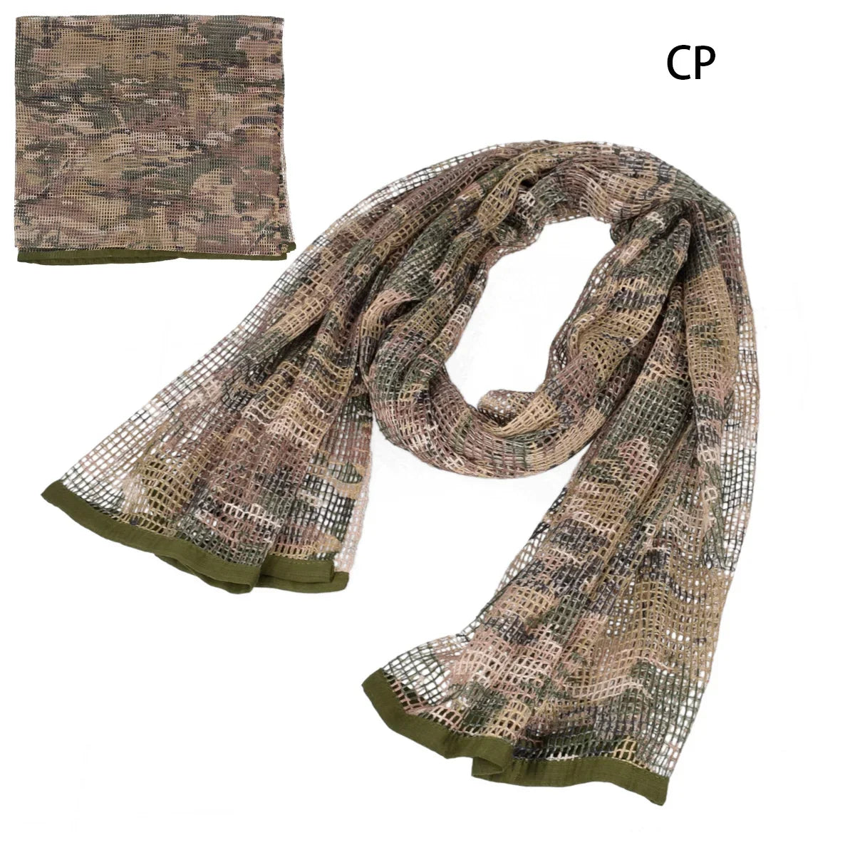 Taktischer Camouflage Schal Netz – Outdoor Jagd Schießen Fotografie Wandern Unisex