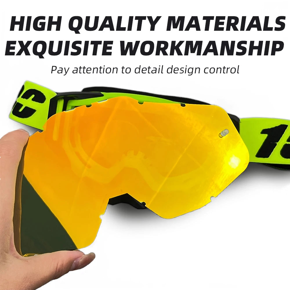 Vielseitige Outdoor Sportbrille für Motorrad Rad Ski MX ATV Racing