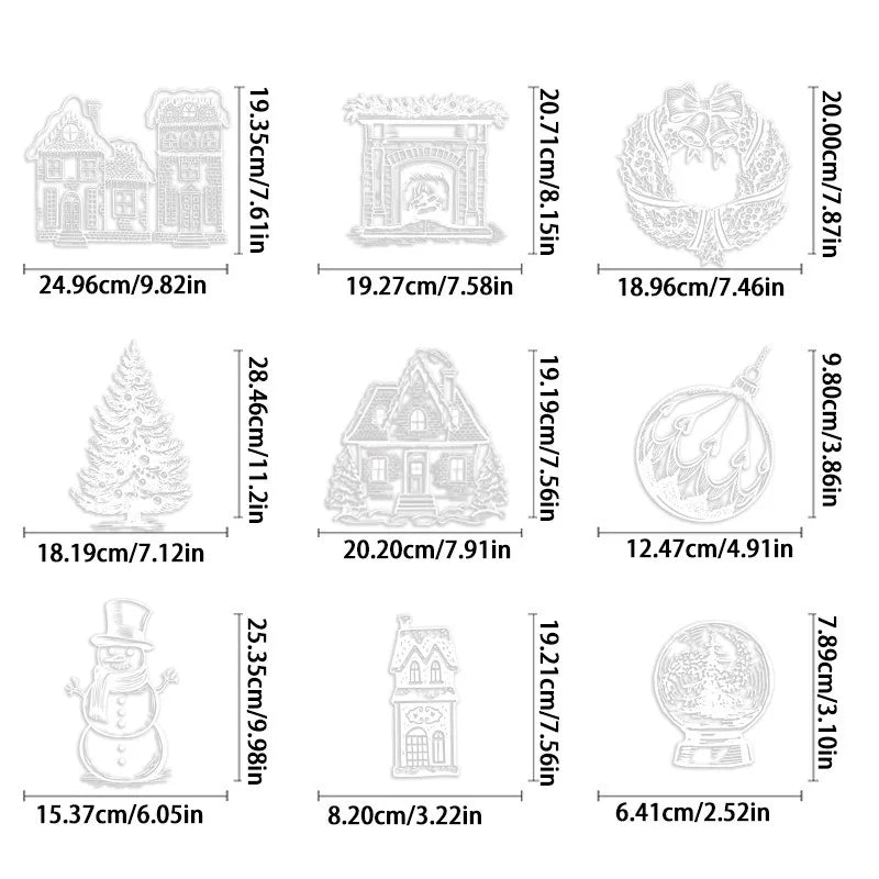 Weihnachten Wandaufkleber Weihnachtsbaum Schneemann Schneeflocke Fenster