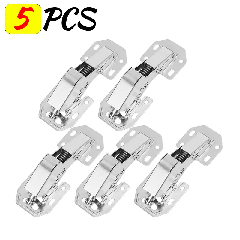 Hydraulisches Stahlscharniere-Set 10 Stück mit Soft-Close für Möbel