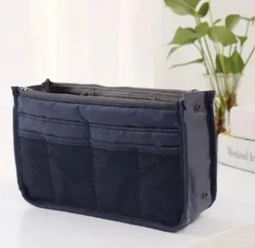 Multifunktionale Make-up-Tasche mit großem Fassungsvermögen und praktischem Reißverschluss