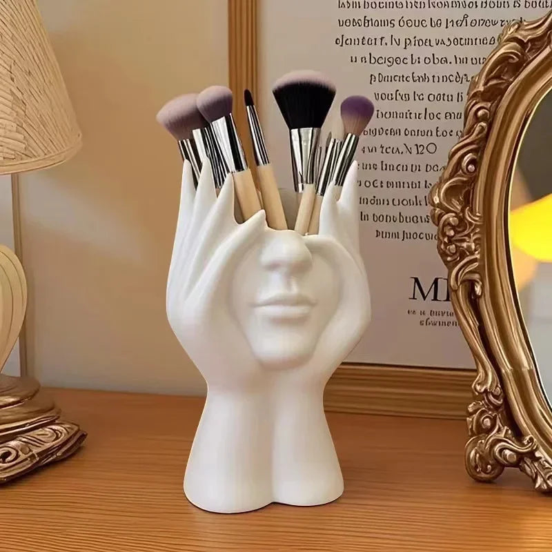 Kreativer Stifthalter Menschen Körper Design Multifunktional Büro Organizer