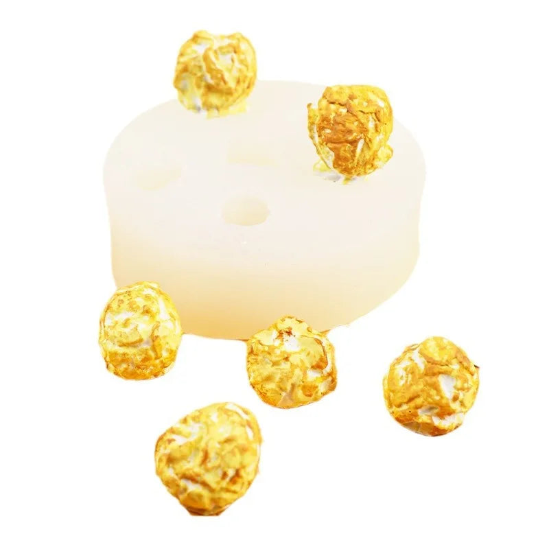 Lebensmittelechte 3D Popcorn Silikonform – hitzebeständig - vielseitig