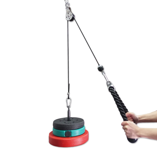 Fitness Kabel Seil Pulley System Stahl für Home Gym Workout Training