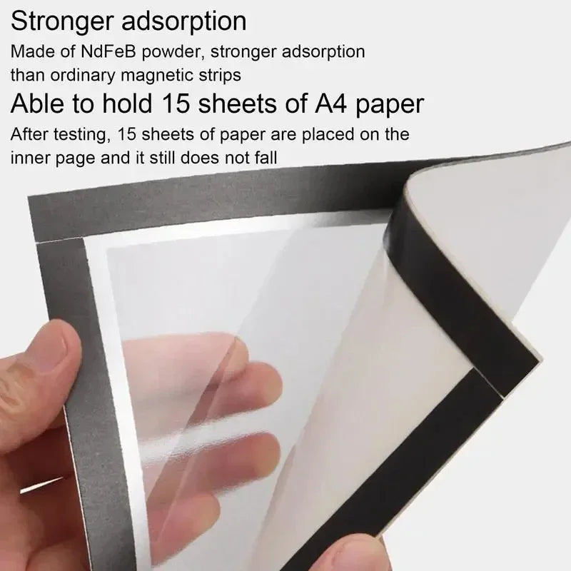 Magnetische Poster Rahmen 5 10 20 Stück Selbstklebend A4 A5 A6 Wand