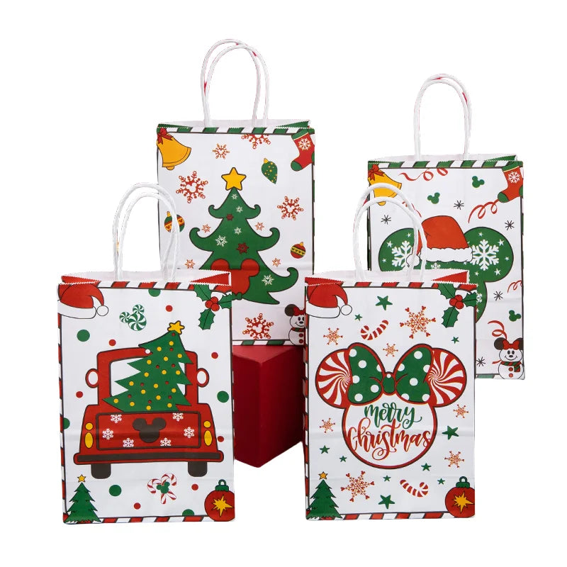 Wiederverwendbare Geschenktüten mit Griffen für stilvolle Präsente