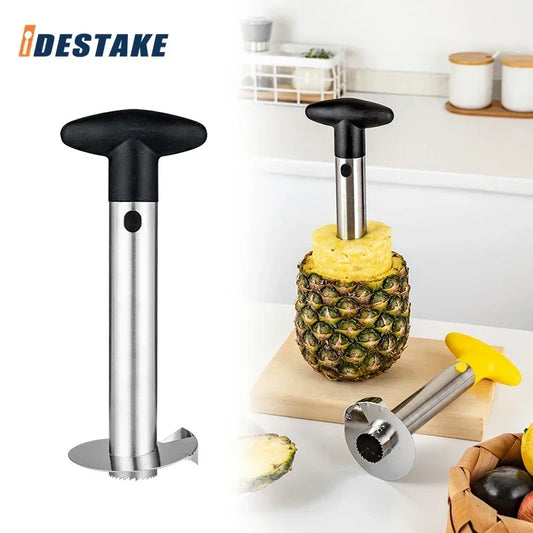 Edelstahl Ananas Schneider und Schäler