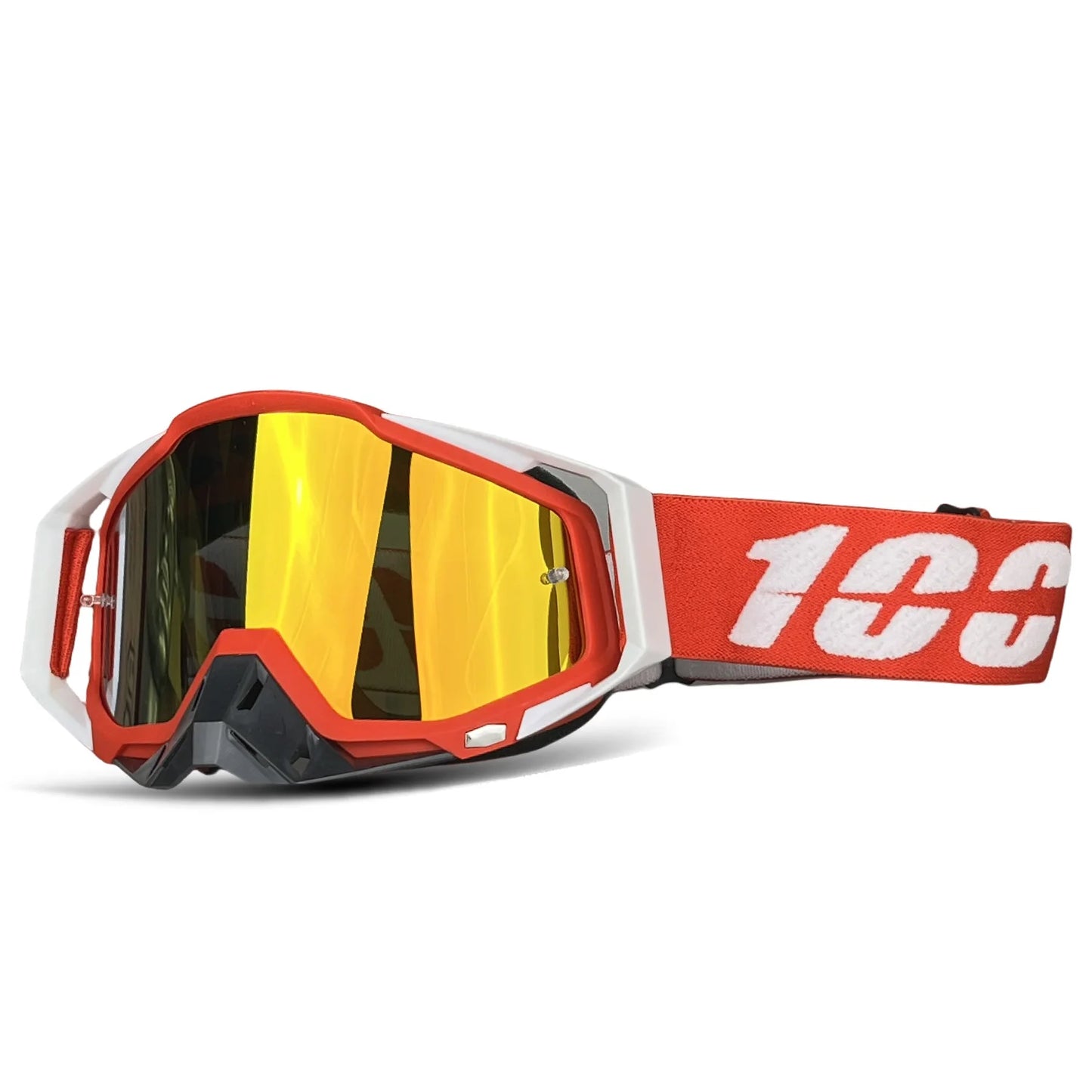 Vielseitige Motocross Brille mit mehrfarbigen Gläsern – leichter Schutz für Outdoor-Sport