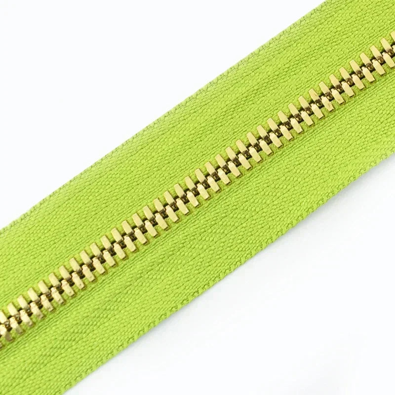 Metall-Reißverschluss Offenes Ende Zwei-Wege Reißverschlüsse Gold Silber-Yabubest - Home & More