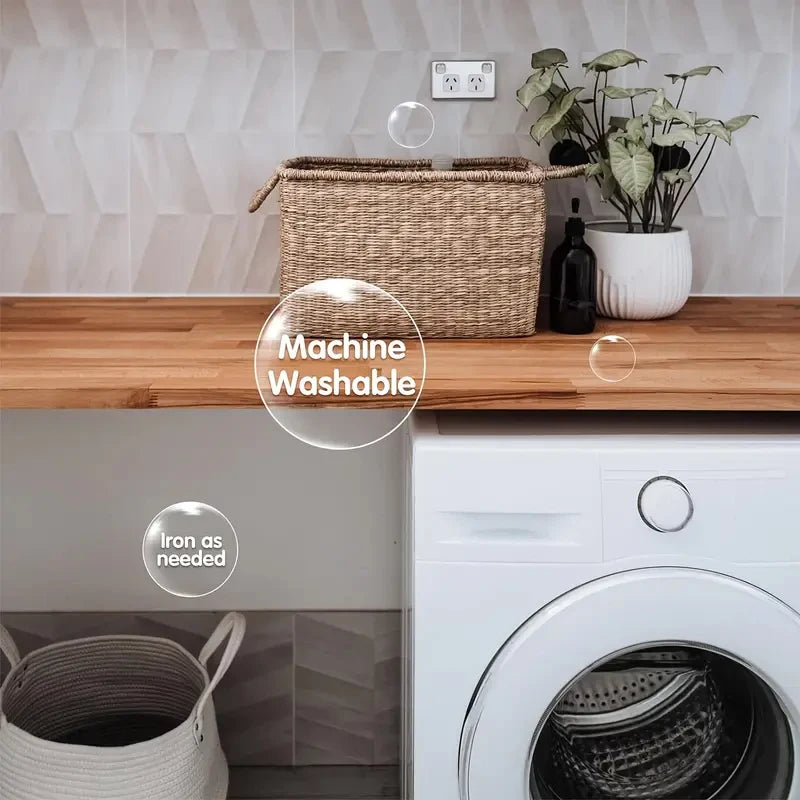 Abstrakte rechteckige Tischdecke aus Polyester wasserabweisend