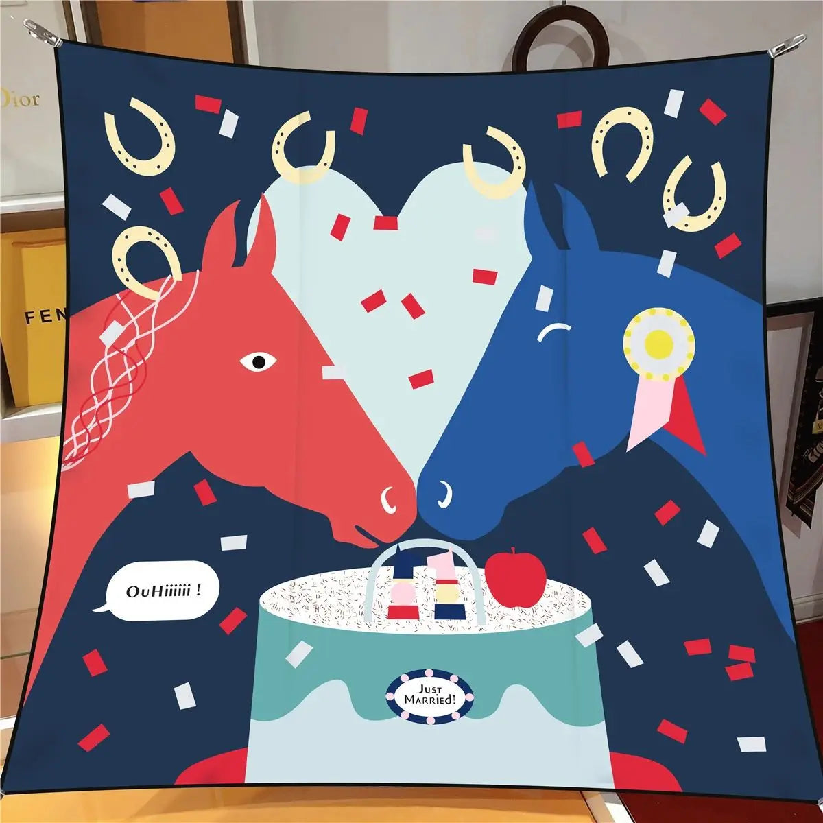 Stylisches bedrucktes Bandana Kopftuch Unisex vielseitig tragbar