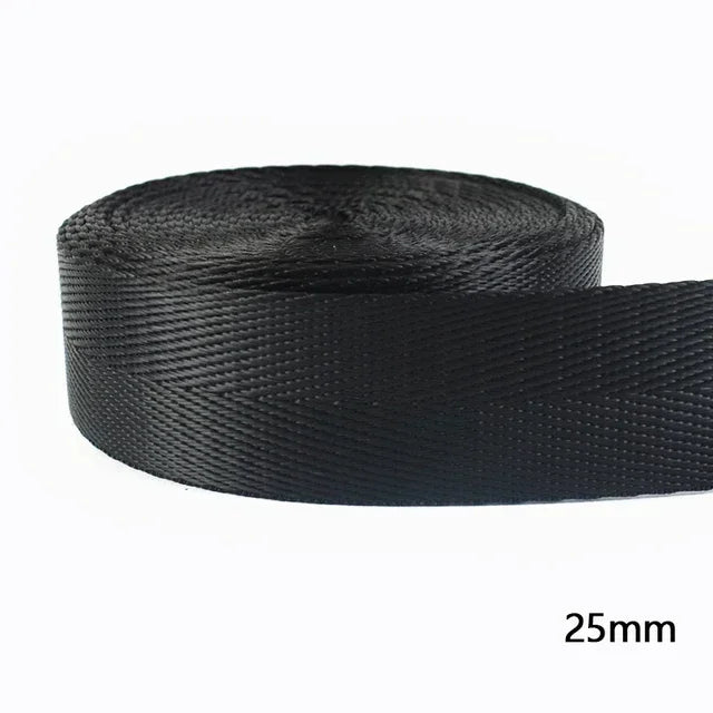 5 Meter Polyester Nylon Gurtband 25-50mm DIY Rucksack Gürtel