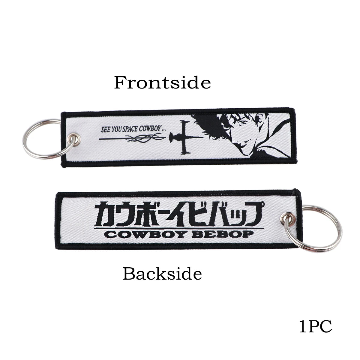 Manga Cartoon Schlüsselanhänger aus Metall für Motorrad und Auto 13cm