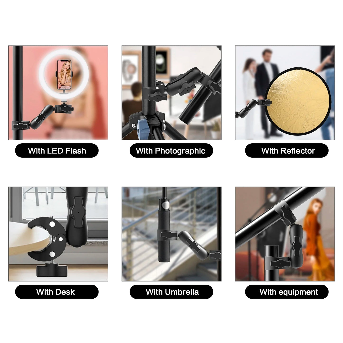 Praktischer Motorradhalter für Action Kameras