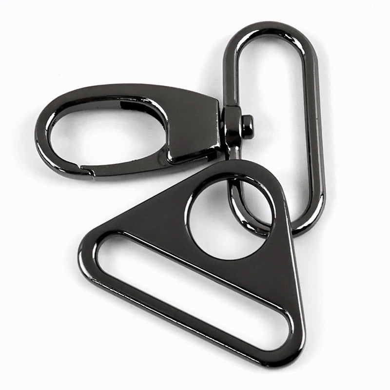 Metall Taschengurt Schnallen Drehverschluss Karabiner 19-38mm DIY Zubehör