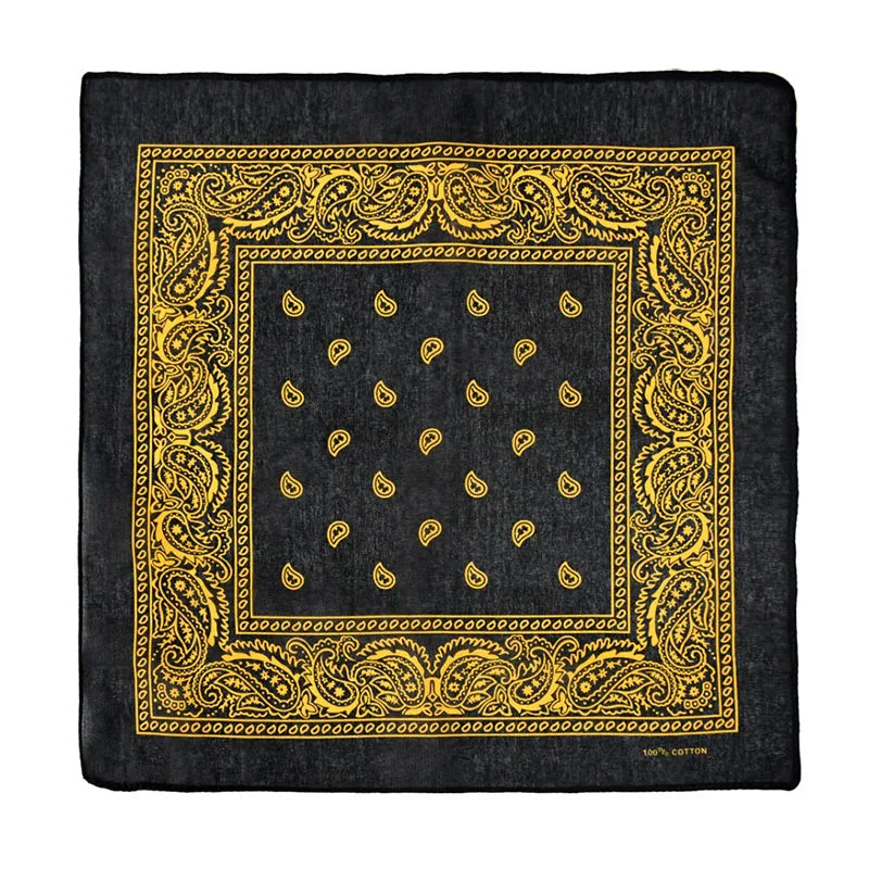 Baumwoll Stirnband Bandana mit Print – Multifunktionale Kopfbedeckung Frauen