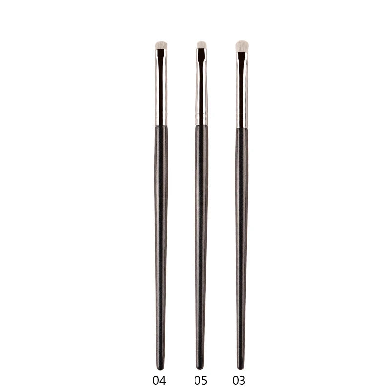 Ponyhaar Präzisionspinsel für Lidschatten Eyeliner Lippen - Exaktes Make-up