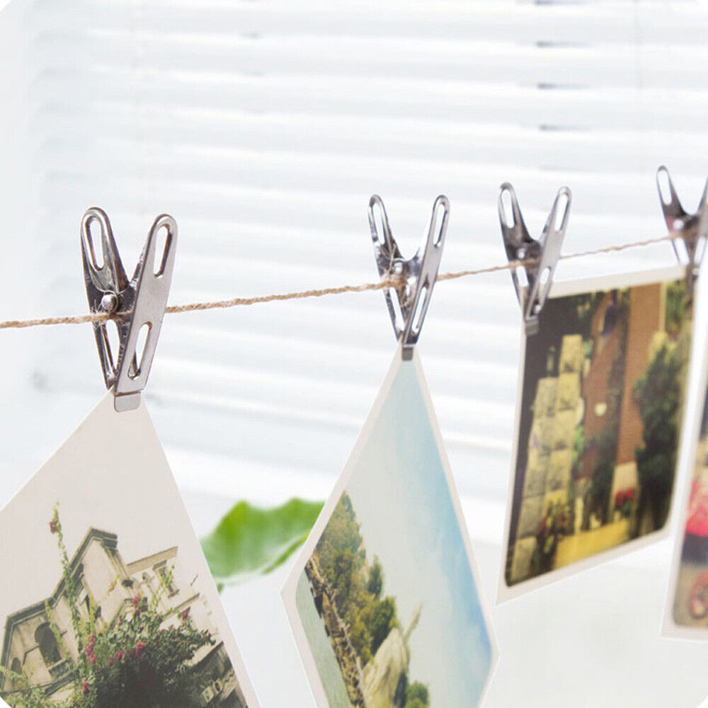 Wäscheklammern aus Edelstahl für windfestes Trocknen