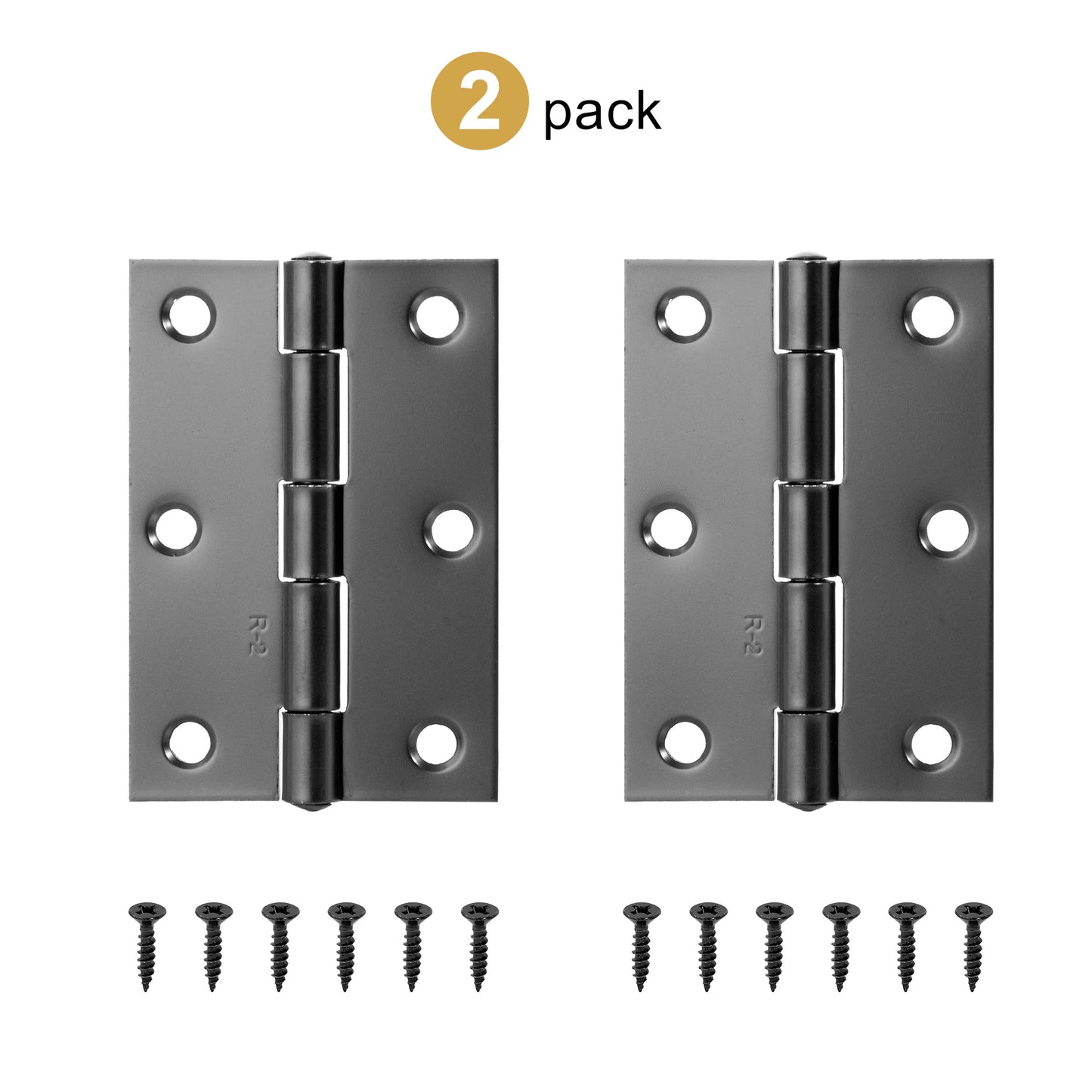2er Set Edelstahl 270° Scharniere für Schranktüren und Möbel