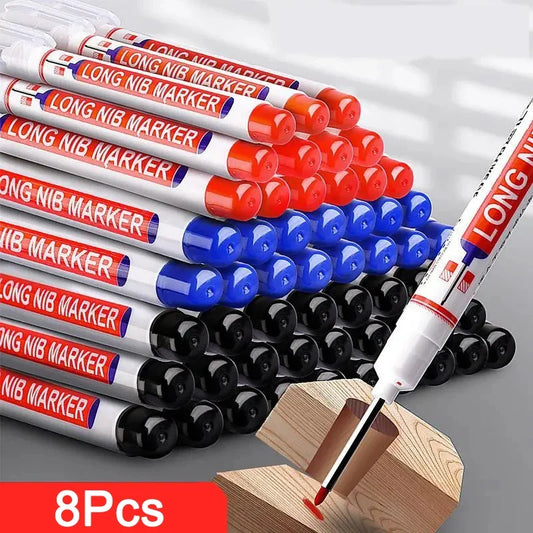 8-tlg Marker Set 20mm Spitze Wasserdicht Für Metall Holz Dekoration