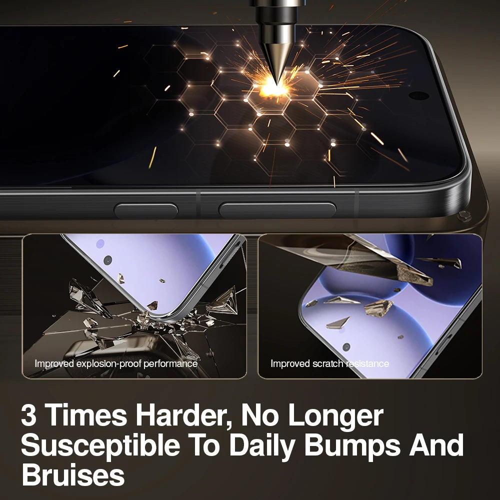 SmartDevil Displayschutzfolie für OPPO Find X9 Pro X8s | HD | Anti-Fingerabdruck