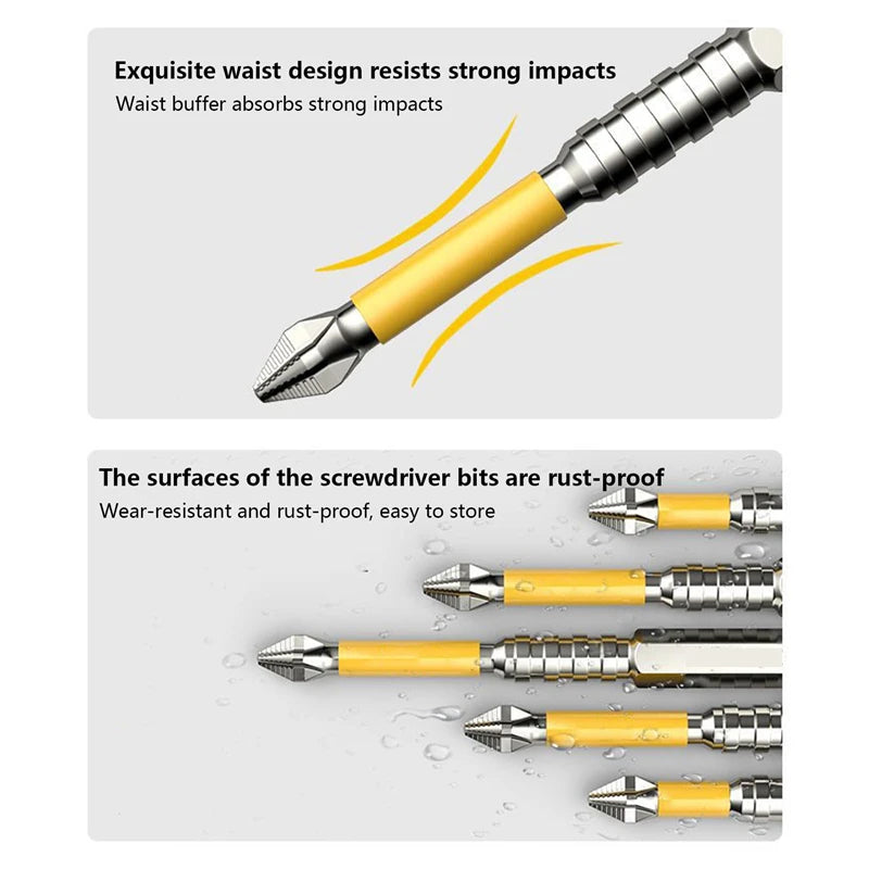 Rutschfester magnetischer PH2 Kreuzschraubendreher mit verschiedenen Längen