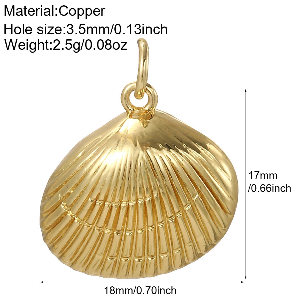 Kreative Anhänger mit Meeresmotiven aus Kupfer und Emaille