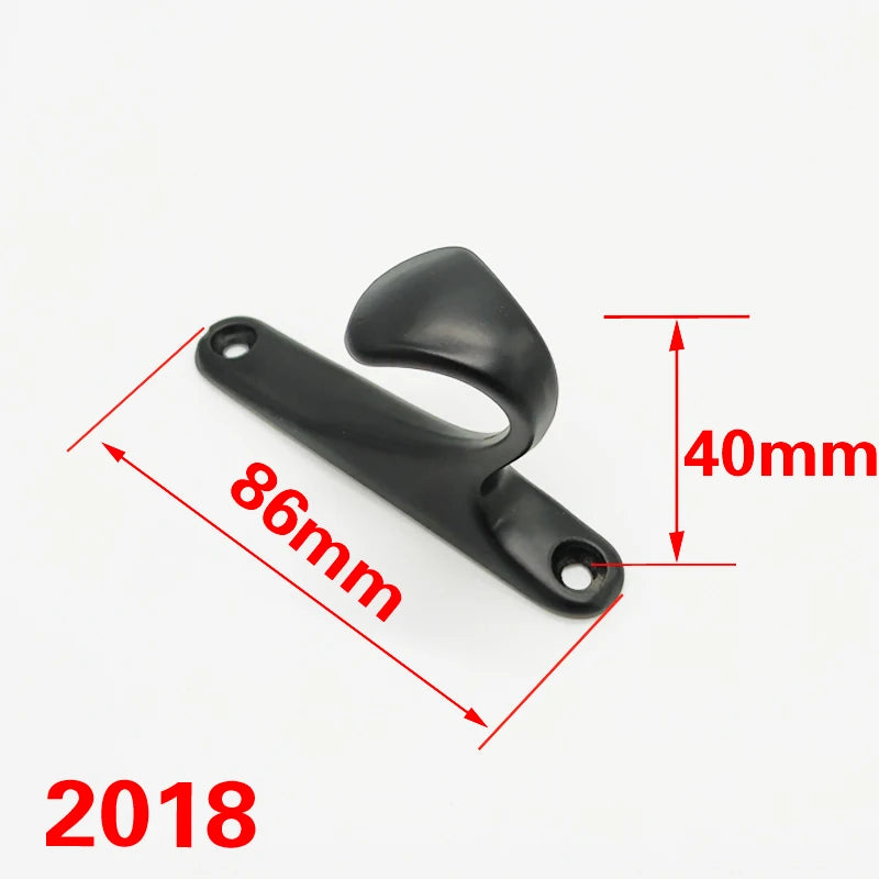 Moderne Schwarze Möbelgriffe Aluminium Schrank Schubladen Knöpfe versch. Lochabstände