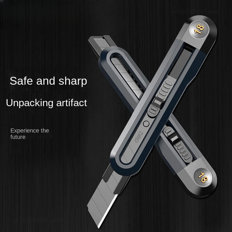 Snap-off Allzweckmesser mit einziehbaren Klingen in 9 mm und 18 mm