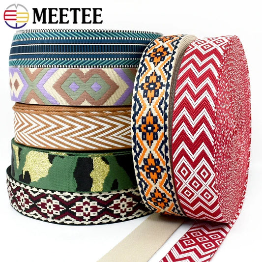 Vielseitiges Jacquard Gurtband 50mm für kreative Nähprojekte