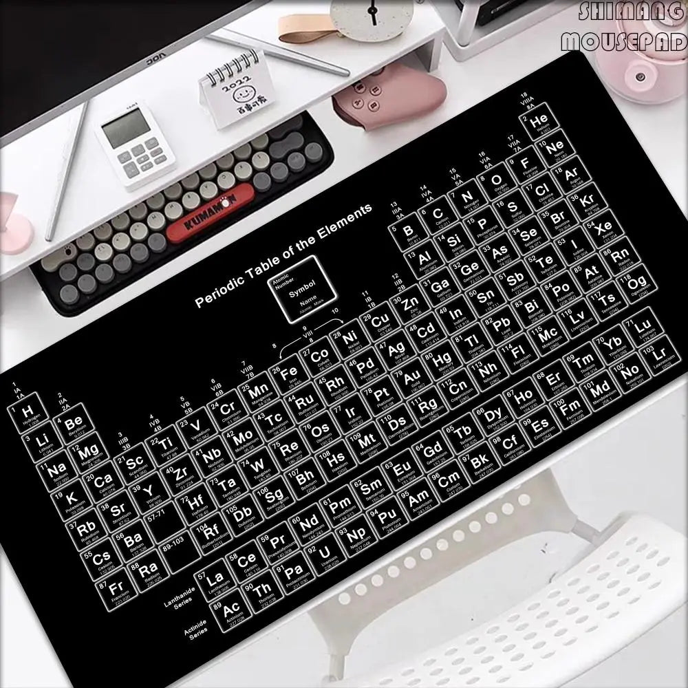 Periodensystem Elemente Mauspad XXL Gaming Zubehör-Yabubest - Home & More