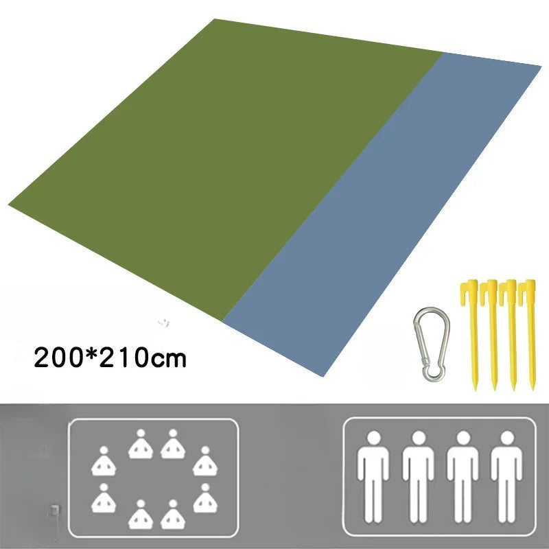 Wasserdichte leichte Picknickmatte aus TPU Nylon für Outdoor