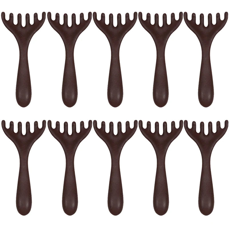 Holz Meridian Massage Kamm 6 Klauen Kopf Massagegerät für Entspannung-Yabubest - Home & More