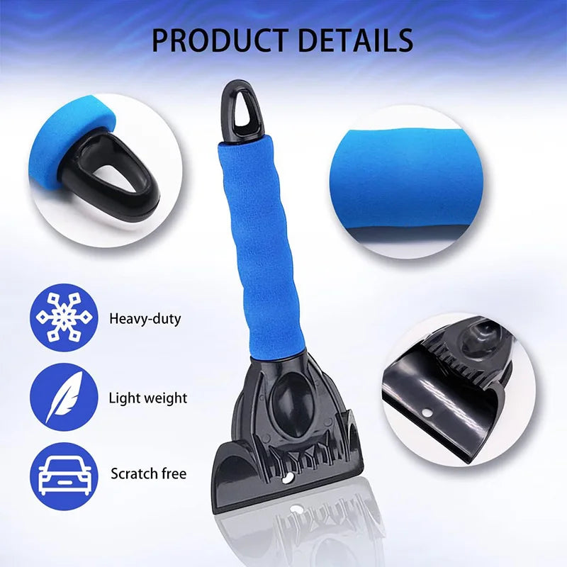 Effektiver Eiskratzer mit Handtuch für Fahrzeug-Windschutzscheibe