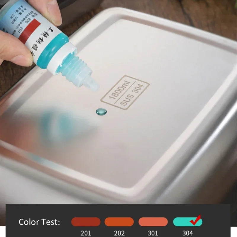 304 Edelstahl Lunch Bento Box Familien Aufbewahrungsbehälter 7 Größen