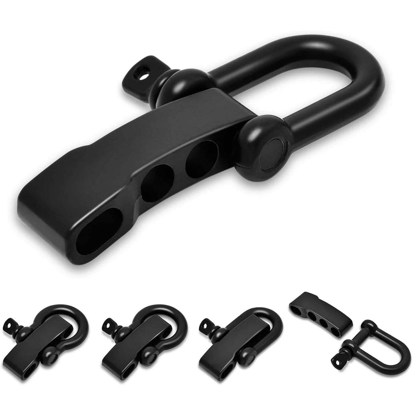 4x Einstellbare Metall Paracord Armband Schnallen für Outdoor Überleben