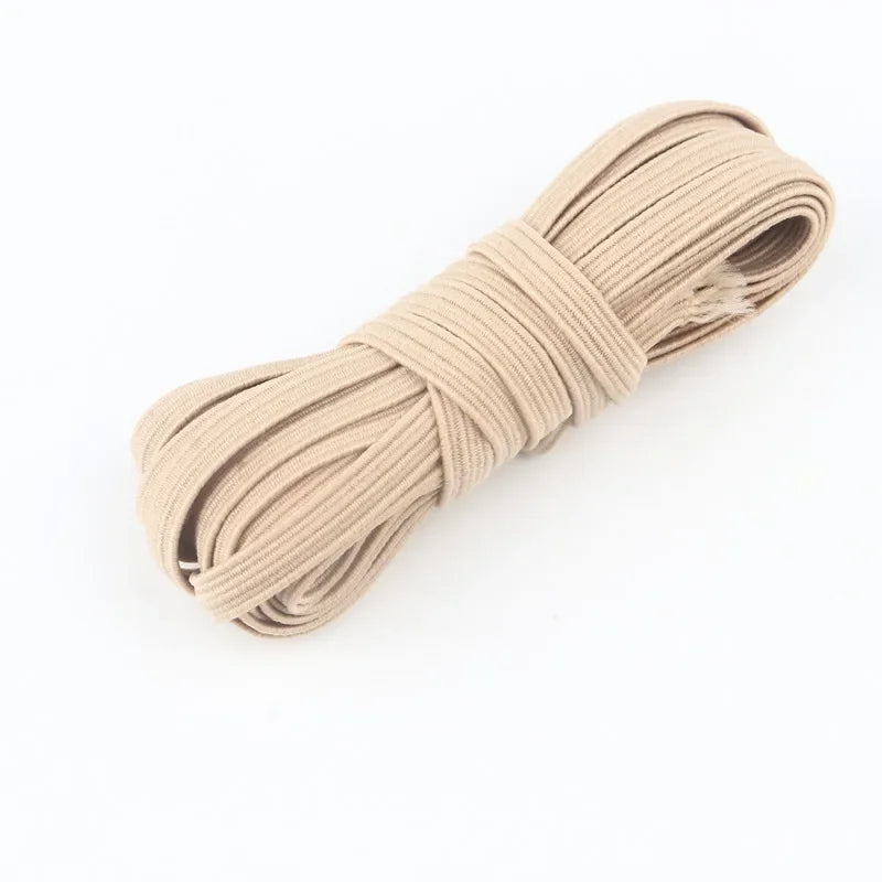 Vielseitiges elastisches Gummiband 6mm für Nähen und Haushalt