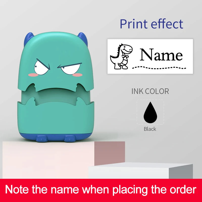 Wiederverwendbares Baby-Namenstempel-Set – Ungiftig, wasserfest - personalisierbar