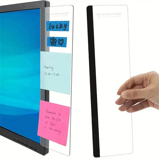 Monitor Memo Board Clip für Notizen – Optimaler Arbeitsplatz Zuhause & Büro