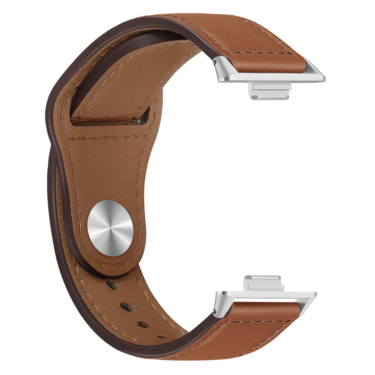 Elegantes Lederarmband für Smartwatch und Fitness Tracker-Yabubestshop